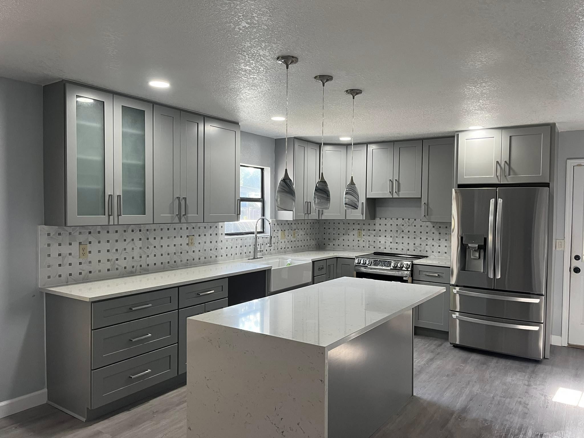 Professional kitchen renovation by Austin Brown Construction